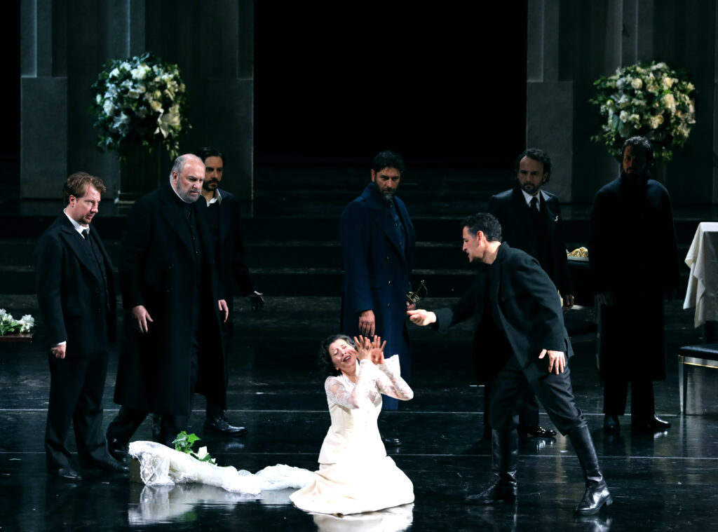 Juan Diego Flórez, Michele Pertusi et Lisette Oropesa © Brescia et Amisano