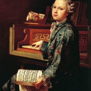 Mozart au clavecin. Peinture par Joseph-Siffred Duplessis (1725 - 1802) © Getty / DEA / G. DAGLI ORTI