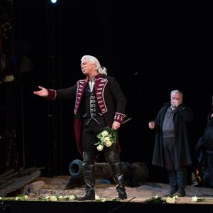 Dmitri Hvorostovsky en comte de Luna © Metropolitan Opera