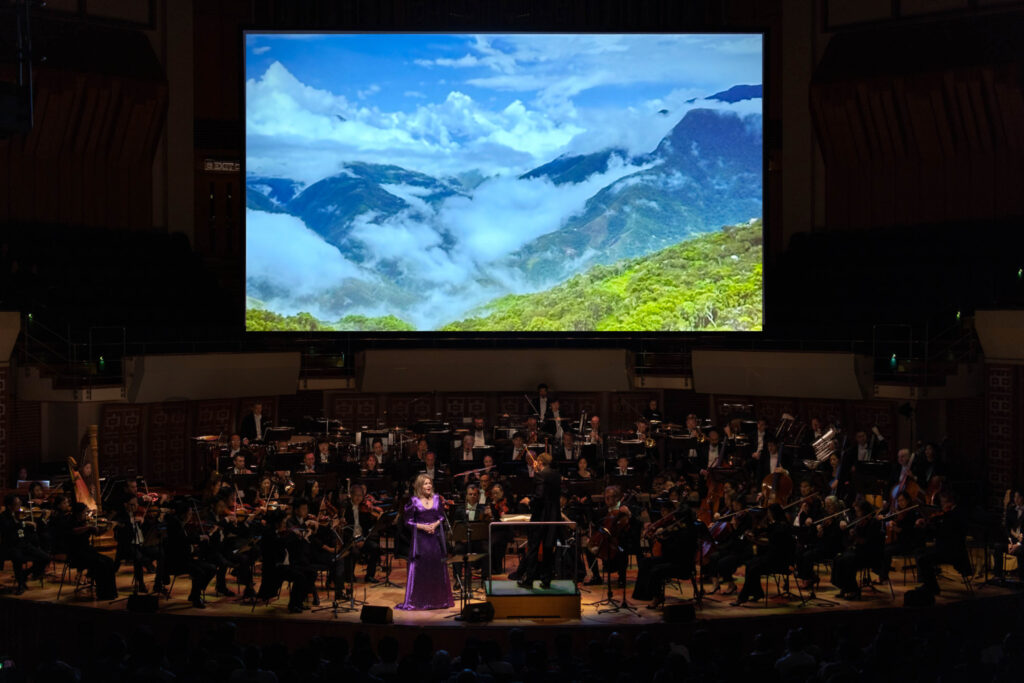 Renée Flemming a déjà présenté outre-Atlantique la version symphonique de «Voice of Nature».
