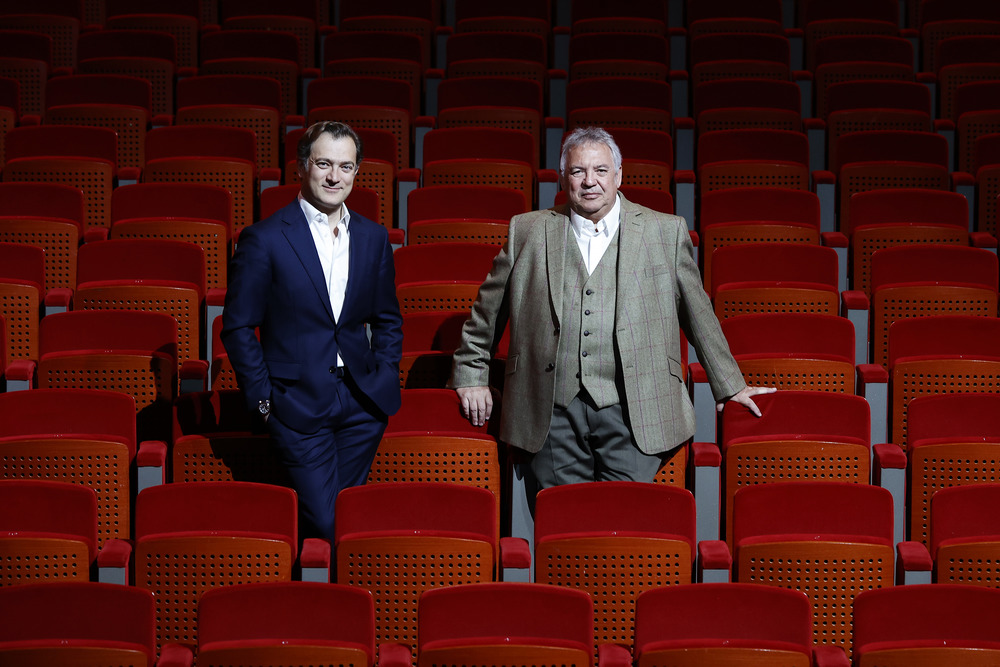 Renaud Capuçon et Dominique Bluzet © Caroline Doutre