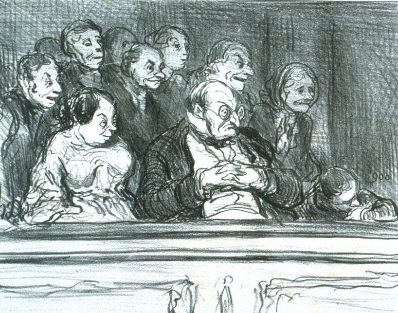 Honoré Daumier, Croquis Parisiens