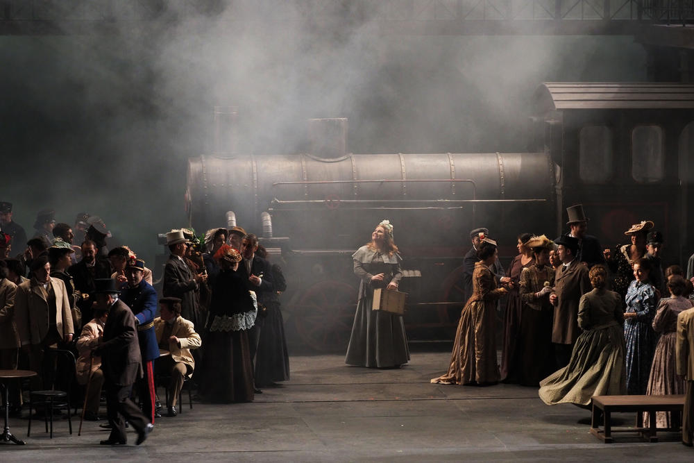 L'entrée de Manon Lescaut au LIceu de Barcelone © Bofill