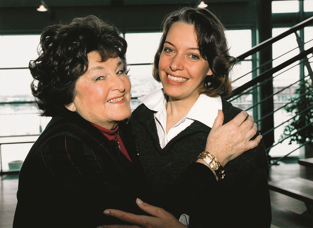 Birgit Nilsson et Nina Stemme en 1996