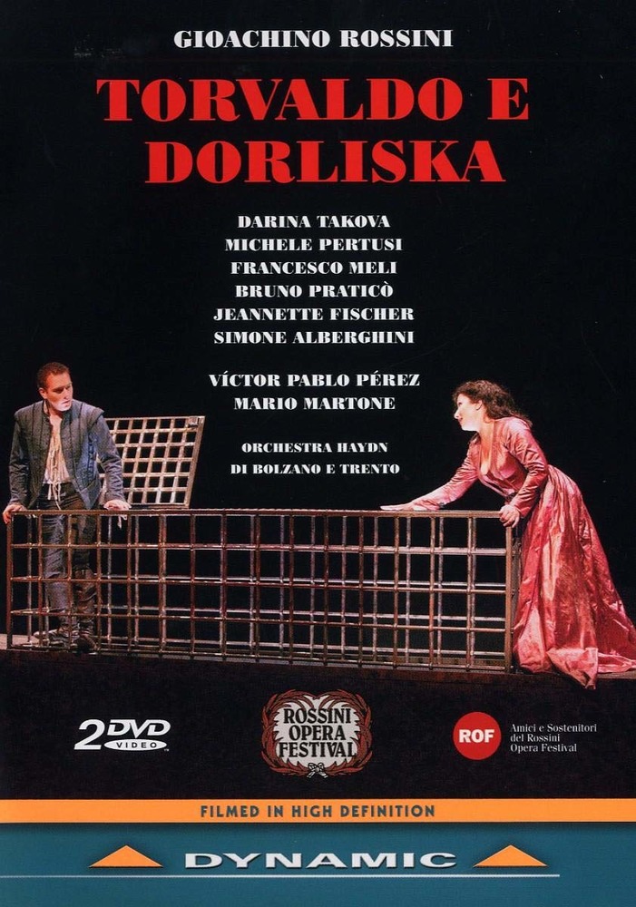 La pochette originale du DVD paru en 2007 et réédité aujourd'hui dans le coffret "Rossini serio"