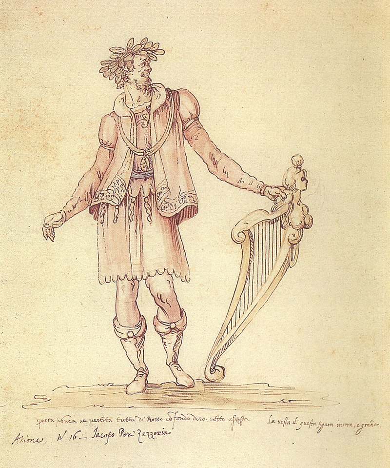Jacopo Peri dans le rôle d'Orphée © Wikipedia