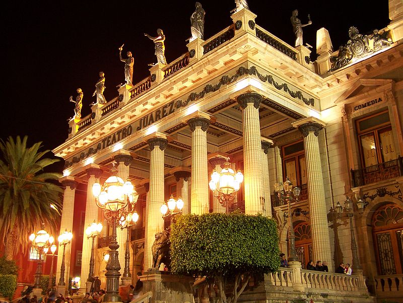 Le Teatro Juarez de Guanajuato © DR