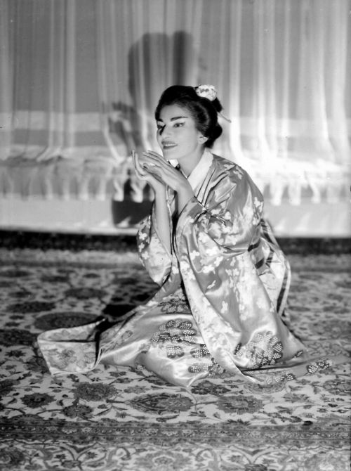 Maria Callas dans le rôle de Madama Butterfly © DR