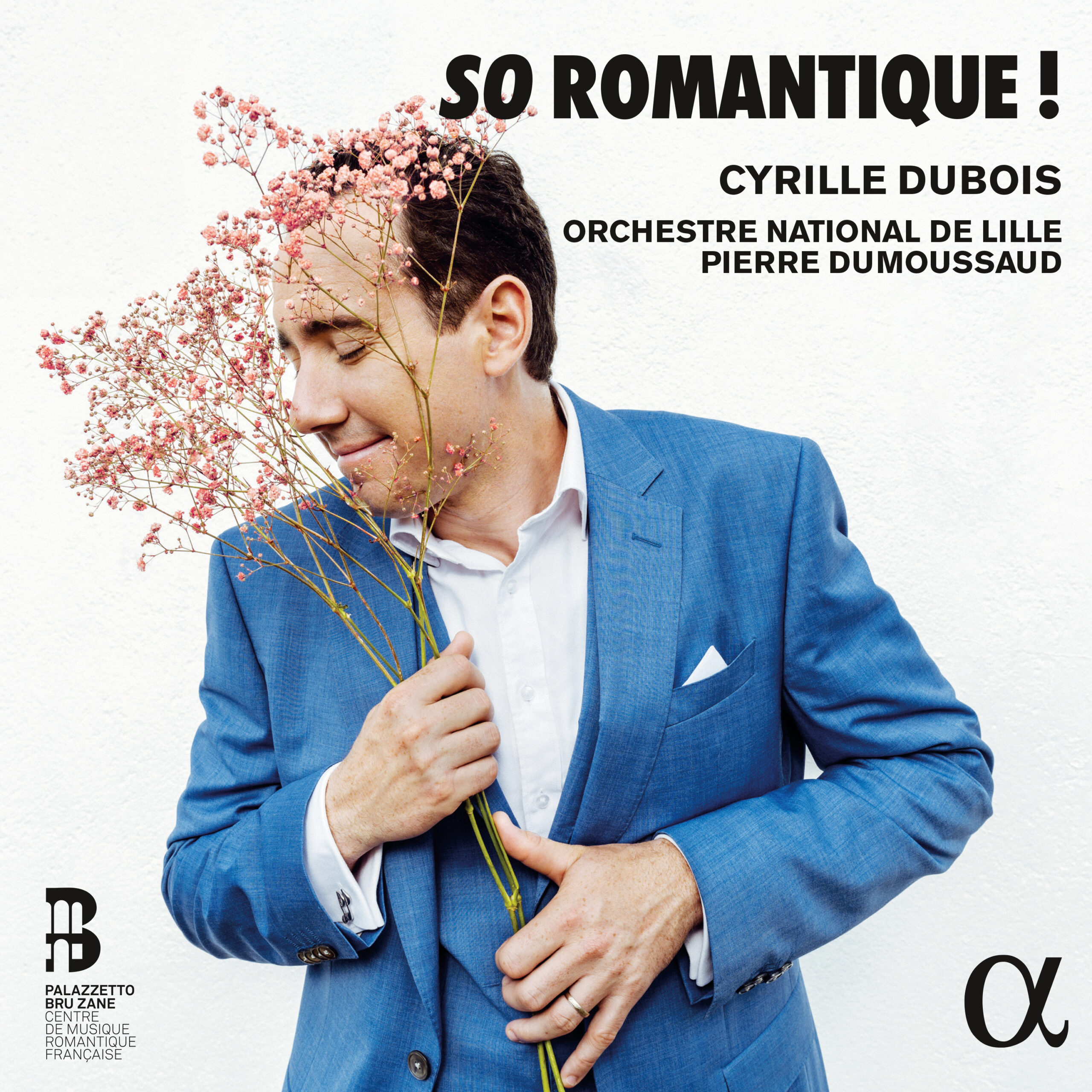 Cyrille Dubois, couverture du disque So Romantique!
