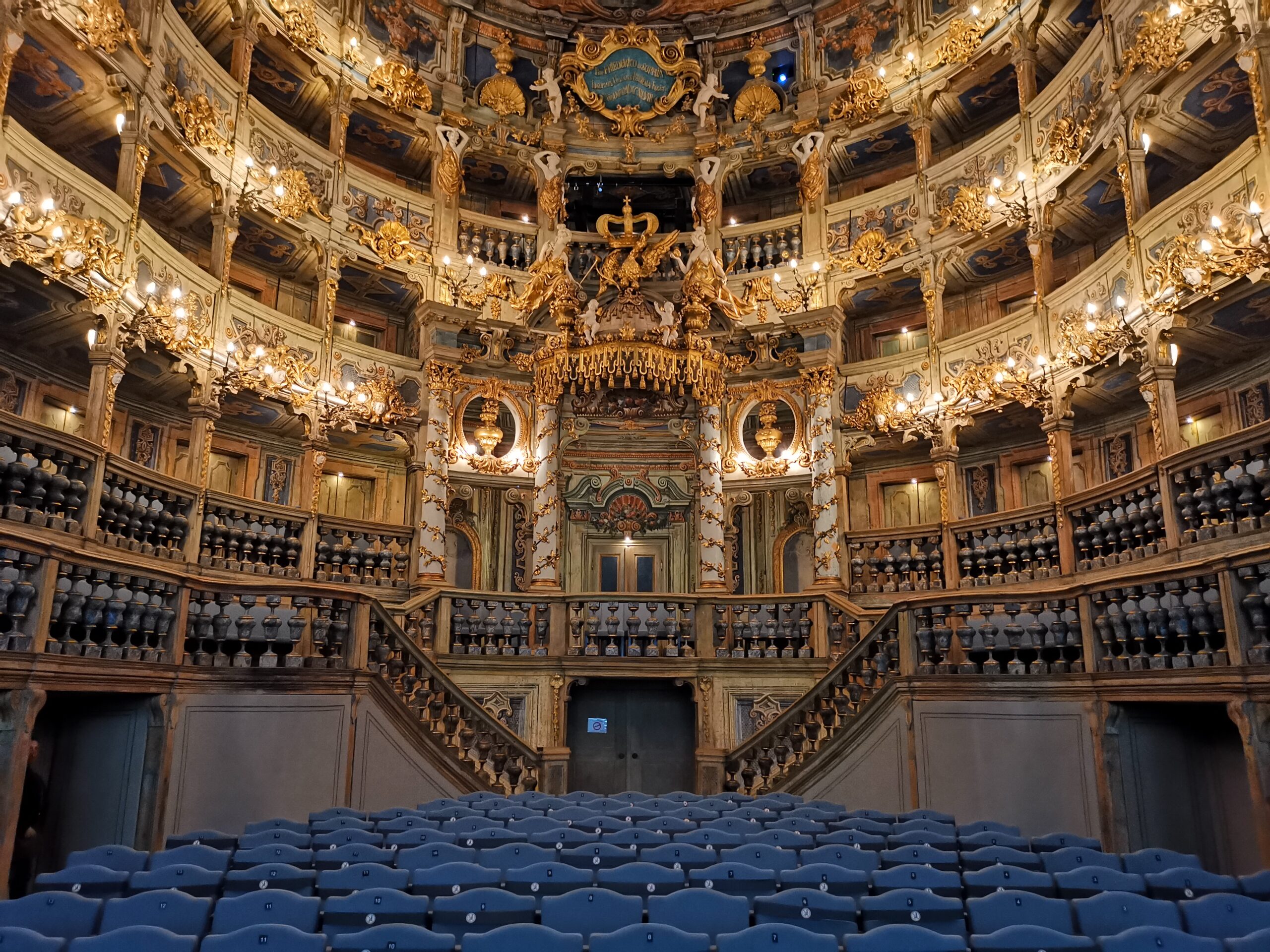 Innenansicht Markgräfliches Opernhaus in Bayreuth - Z. Thomas- Creative Commons