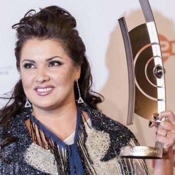 Anna Netrebko à la cérémonie des Echo Klassik © DR