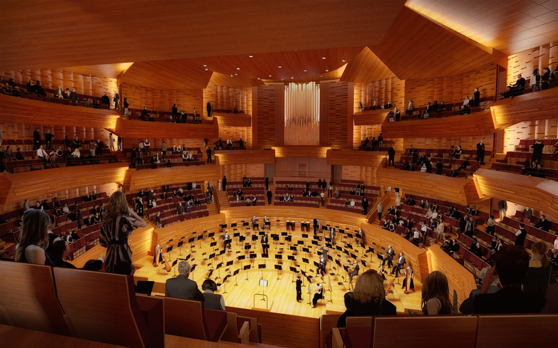 Le nouvel Auditorium de la Maison de la Radio © DR