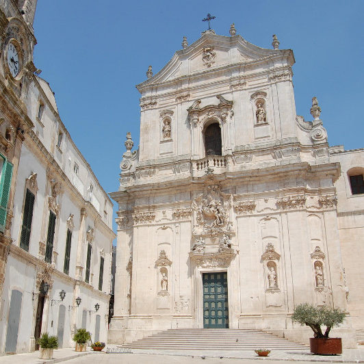 Martina Franca - la basilique San Martino