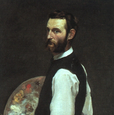 Frédéric Bazille (autoportrait) © DR