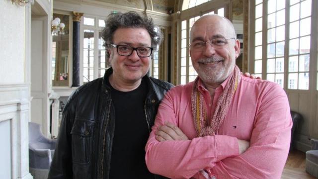 Martin Matalon, avec Alain Surrans, directeur de l'opéra de Rennes © DR
