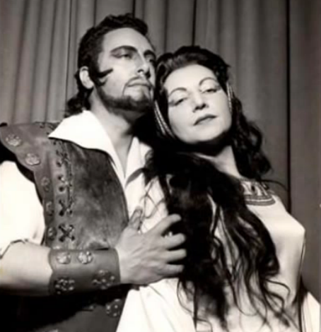 Denise Scharley et Mario Del Monaco dans Samson et Dalila © DR