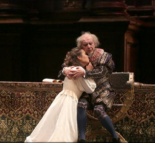 Nadine Sierra et Leo Nucci dans Rigoletto © DR