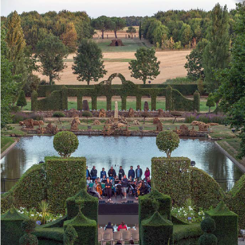 Les jardins de William Christie à Thiré © DR