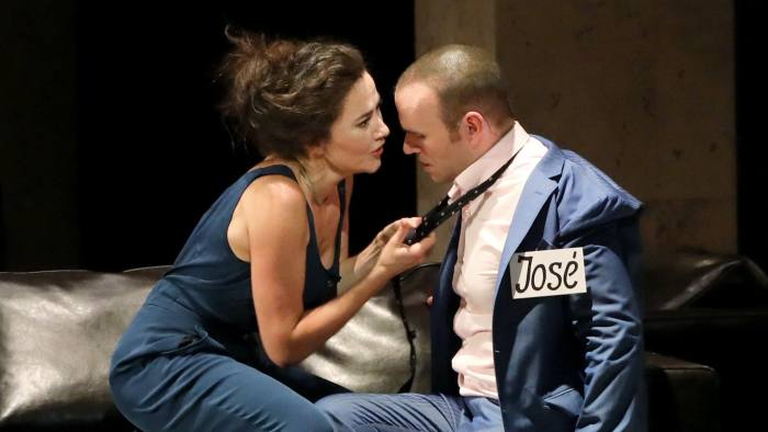 Stéphanie d’Oustrac et Michael Fabiano dans Carmen à Aix-en-Provence en 2017 © Patrick Berger/ArtComPress