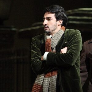 Charles Castronovo en Rodolfo dans La Bohème à Londres © ROH / Catherine Ashmore