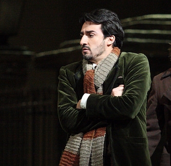 Charles Castronovo en Rodolfo dans La Bohème à Londres © ROH / Catherine Ashmore