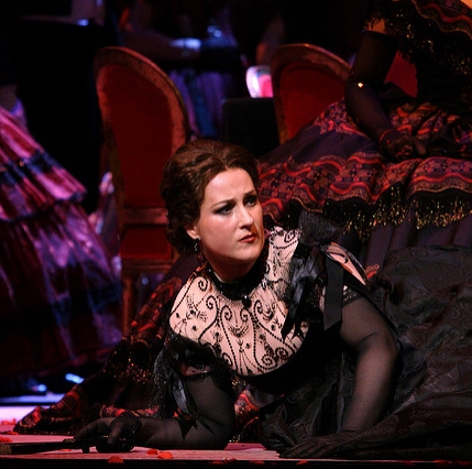 Diana Damrau dans La traviata à Londres © ROH