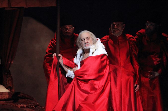 Plácido Domingo en Francesco Foscari © Catherine Ashmore / Royal Opera House