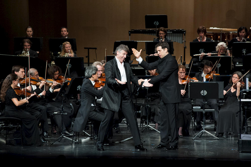 Luca Pisaroni et Thomas Hampson © Michael Gregonowits