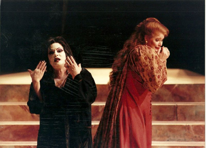 Janis Martin et Karen Huffstodt, Elektra à Toulouse en 1994 © DR