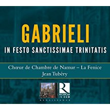 Gabrieli - In festo sanctissimae trinitatis