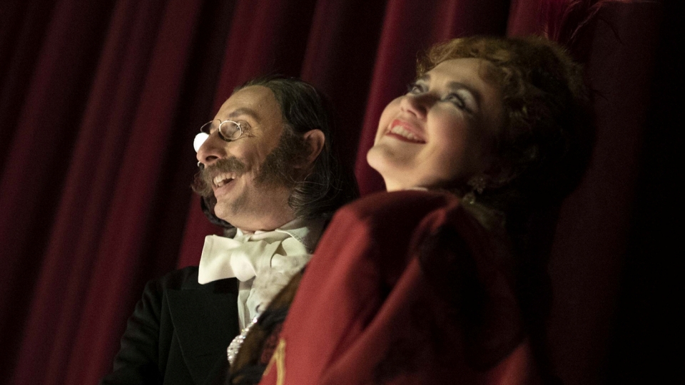 Robert Hatisi (Offenbach) et Stéphanie d'Oustrac (Hortense Schneider) © DR