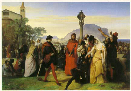 Les Vêpres siciliennes, par Francesco Hayez © DR