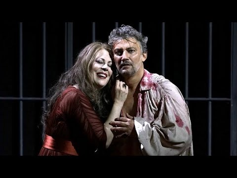 Sondra Radvanovsky et Jonas Kaufmann dans Tosca de Puccini au ©Teatro Real