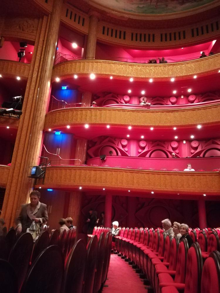 La salle art déco de l'Opéra de Reims © DR