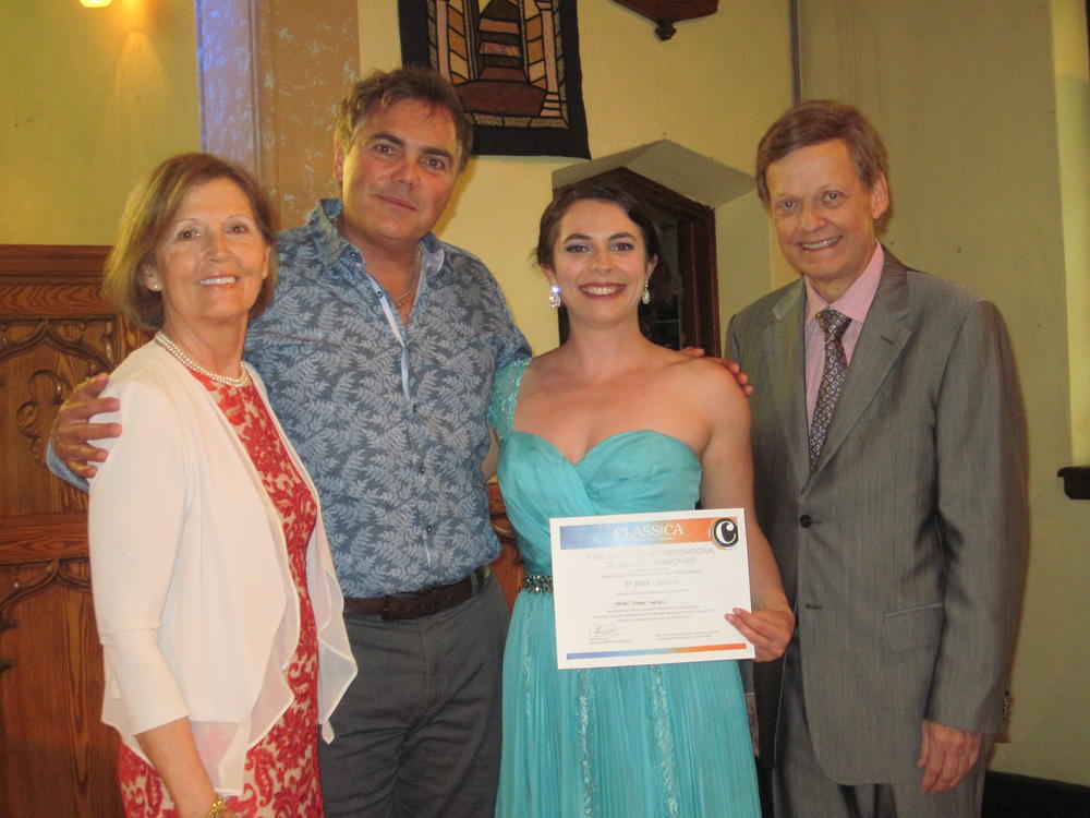 Madame Marie-Paule Rouvinez, Marc Boucher, Magali Simard-Galdès et Monsieur Gilles Beauregard © DR