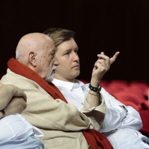 Maestro Pier Luigi Pizzi et Maxim Mironov © Amati Bacciardi