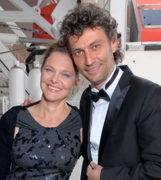 Jonas Kaufmann avec son ex-épouse Margarete Joswig © Christian Augustin/Getty Images