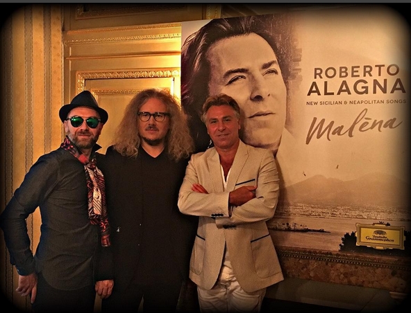 Frederico Alagna, Yvan Cassar, Roberto Alagna © DR