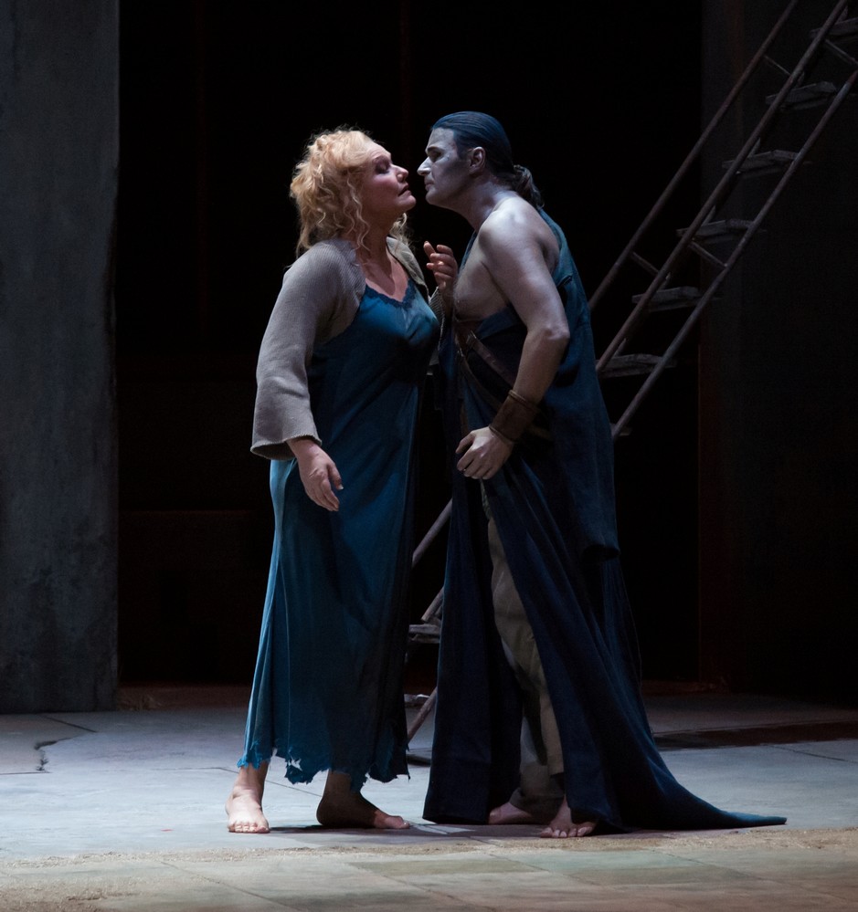 Karita Mattila Klaus-Florian Vogt © Bernard Coutant / Opéra national de Paris