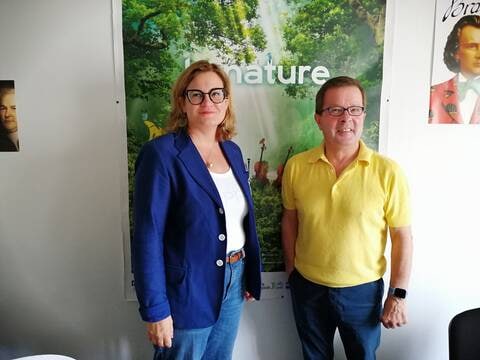 Joëlle Kerivin et René Martin © Ouest France