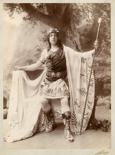 Lucien Muratore dans le rôle-titre de Bacchus, en 1909 © DR