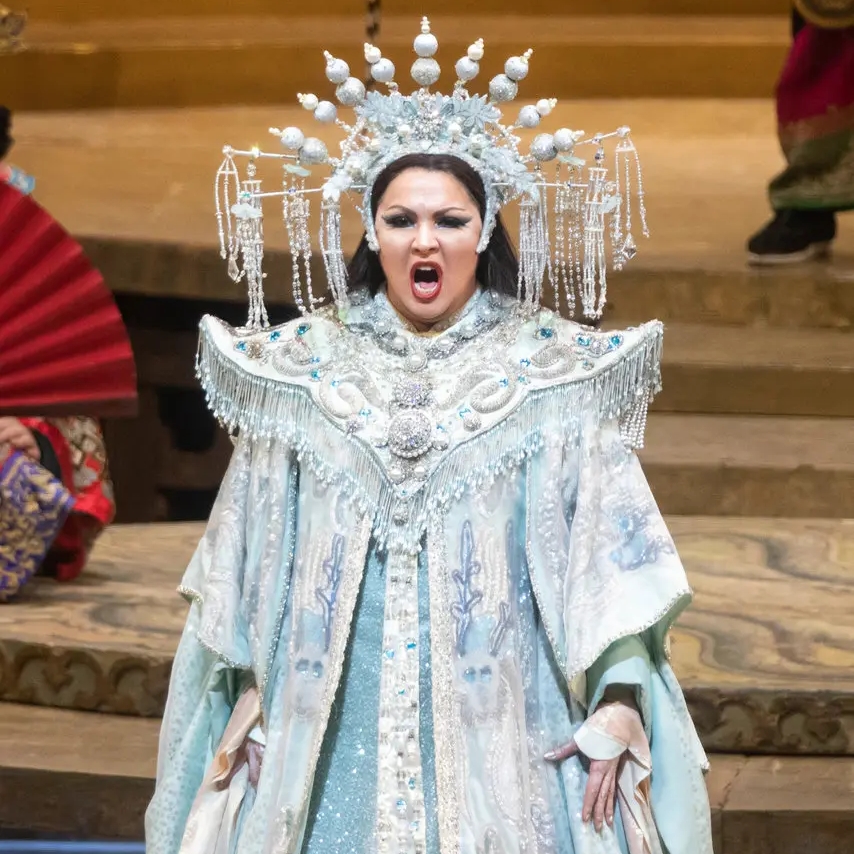 Anna Netrebko en Turandot © Caitlin Ochs for The New York Times