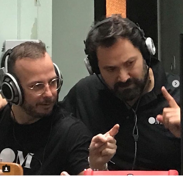 Yannick Nézet-Seguin et Ildar Abdrazakov en séance d'enregistrement d'un nouvel album Verdi © DR