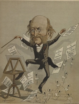 Jacques Offenbach par Theodor Aman © RMN-Grand Palais (domaine de Compiègne) / image Compiègne