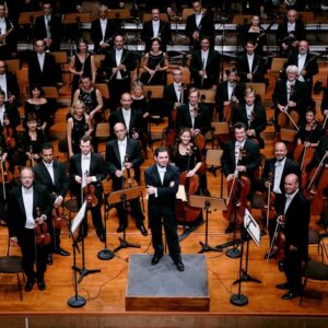 L'ONCT et Tugan Sokhiev lors d'un concert à Castres en 2017 ©Patrice Nin