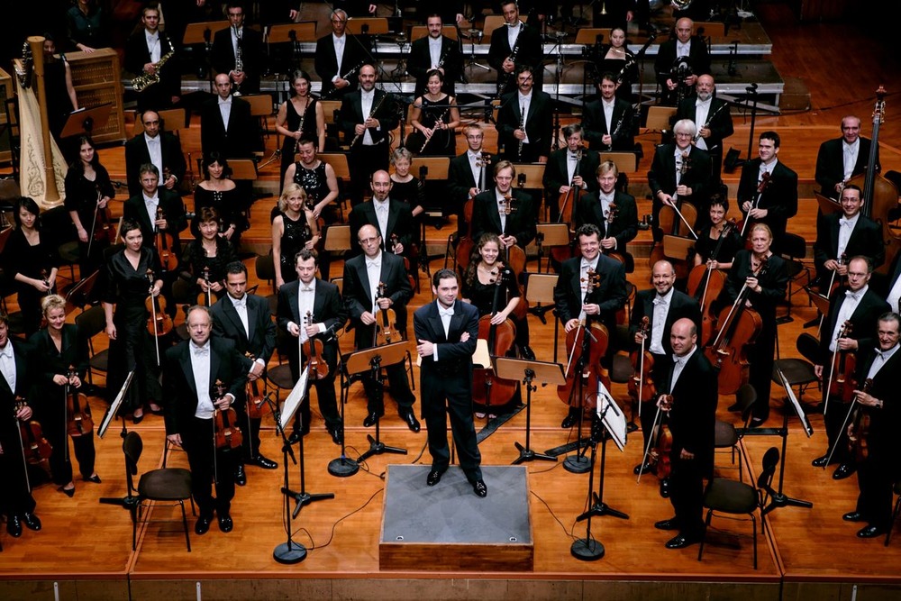 L'ONCT et Tugan Sokhiev lors d'un concert à Castres en 2017 ©Patrice Nin