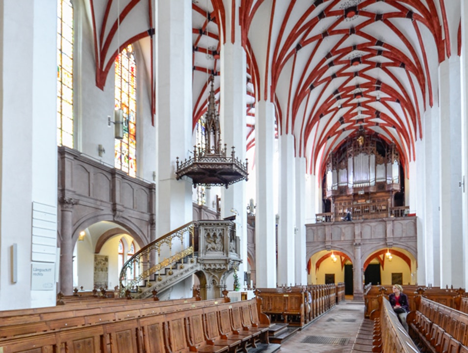 L'église Saint-Thomas de Leipzig © DR