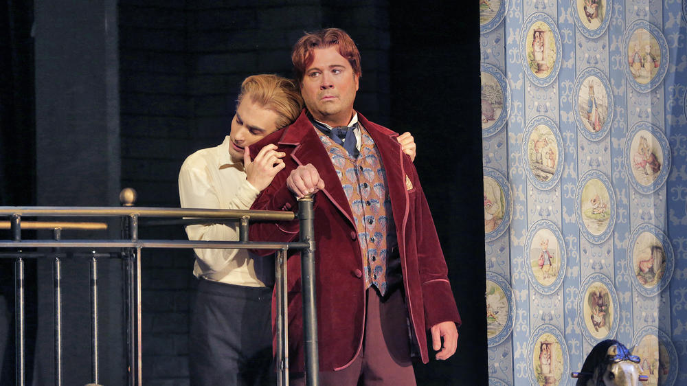 David Daniels (Wilde) et le danseur Reed Luplau (Bosie) dans Oscar © Ken Howard