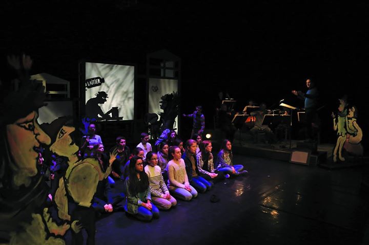 Répétition de Brundibar, Opéra de Dijon - La Minoterie © Gilles Abbeg