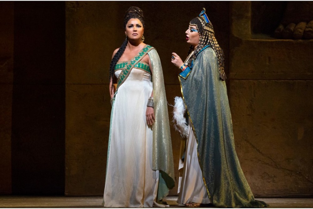 Anna Netrebko et Anita Rachvelishvili dans Aida au Met © DR
